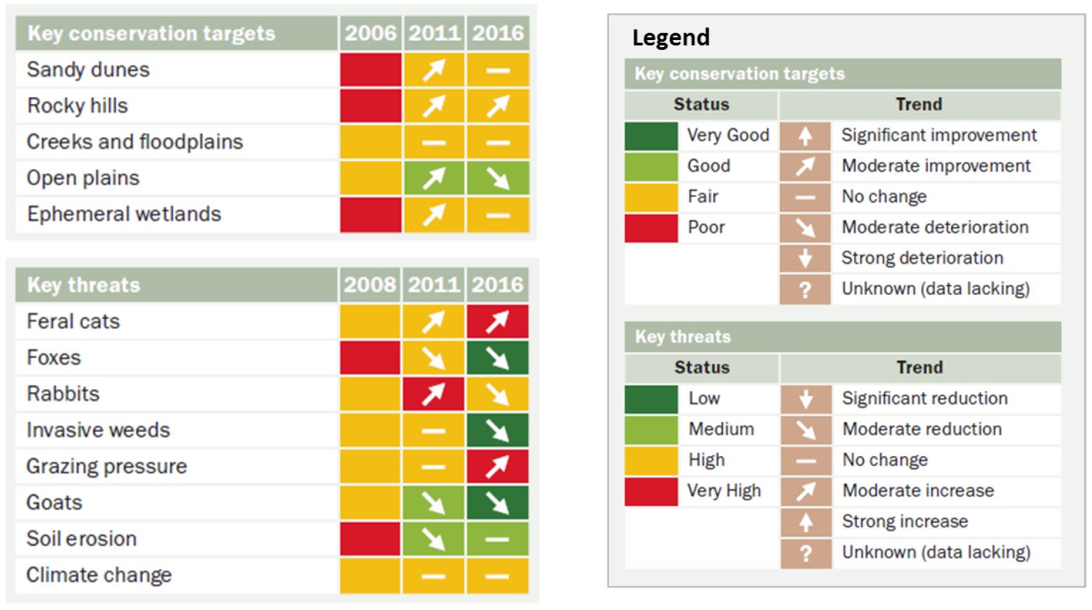 Progress score cards 